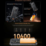 Oukitel G1 ラギッドフォン、6GB+256GB、指紋認証、6.52インチ Android 14 T606 オクタコア、NFC、OTG、ネットワーク：4G