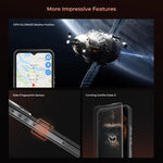 Oukitel WP55 5G 耐衝撃スマートフォン、12GB+256GB、108MPカメラ、指紋認証、6.6インチ MediaTek Dimensity 7025 オクタコア、NFC、OTG、ネットワーク：5G、WP55