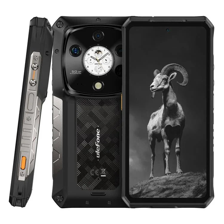 Ulefone Armor 28 Pro 耐衝撃スマートフォン、16GB+512GB、ナイトビジョン、10600mAh、6.67インチ + 1.04インチ Android 15 MediaTek Dimensity 7300 オクタコア、ネットワーク：5G、NFC