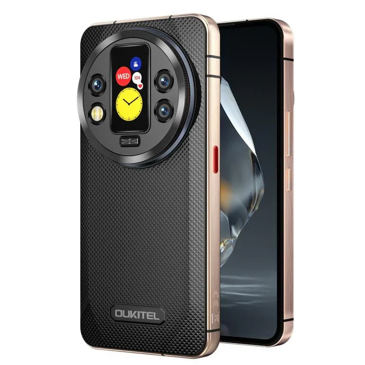 Oukitel WP200 Pro 5G 耐衝撃スマートフォン、24GB+1TB、画面指紋認証、6.7インチ Android 15.0 MTK Dimensity 8200 オクタコア、NFC、OTG、ネットワーク：5G