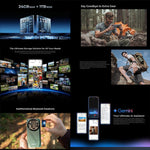Oukitel WP200 Pro 5G 耐衝撃スマートフォン、24GB+1TB、画面指紋認証、6.7インチ Android 15.0 MTK Dimensity 8200 オクタコア、NFC、OTG、ネットワーク：5G