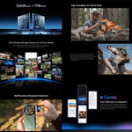 Oukitel WP200 Pro 5G 耐衝撃スマートフォン、24GB+1TB、画面指紋認証、6.7インチ Android 15.0 MTK Dimensity 8200 オクタコア、NFC、OTG、ネットワーク：5G
