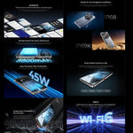 Oukitel WP200 Pro 5G 耐衝撃スマートフォン、24GB+1TB、画面指紋認証、6.7インチ Android 15.0 MTK Dimensity 8200 オクタコア、NFC、OTG、ネットワーク：5G