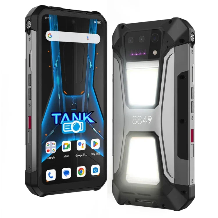Unihertz 8849 Tank 2 Pro ナイトビジョンプロジェクター 頑丈スマートフォン、12GB+256GB、6.79インチ Android 14 MTK6789 オクタコア、ネットワーク：4G