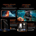 Blackview Oscal Marine 2、4GB+64GB、6.56インチ Android 15 Unisoc UMS9230E T615 オクタコア、ネットワーク：4G、OTG、NFC、4GB+64GB
