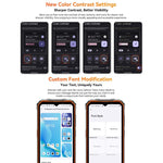 Blackview Oscal Marine 2、4GB+64GB、6.56インチ Android 15 Unisoc UMS9230E T615 オクタコア、ネットワーク：4G、OTG、NFC、4GB+64GB