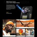 Ulefone Armor 30、12GB+512GB、ナイトビジョン、IP68/IP69K 耐衝撃スマートフォン、6.95インチ Android 15 MediaTek Helio G100 オクタコア、ネットワーク：4G、NFC、OTG、Armor 30