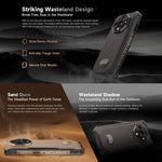Ulefone Armor X16、6GB+128GB、ナイトビジョン、IP68/IP69K 耐衝撃スマートフォン、6.56インチ Android 15 MediaTek Helio G91 オクタコア、ネットワーク：4G、NFC、OTG、Armor X16、6GB+128GB