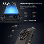 Ulefone Armor X16、6GB+128GB、ナイトビジョン、IP68/IP69K 耐衝撃スマートフォン、6.56インチ Android 15 MediaTek Helio G91 オクタコア、ネットワーク：4G、NFC、OTG、Armor X16、6GB+128GB
