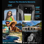 Unihertz Tank 4 Pro プロジェクター搭載タフネススマホ、16GB+512GB、ナイトビジョン、6.73インチ Android 13 Dimensity 8300 オクタコア、ネットワーク：5G、NFC、16GB+512GB