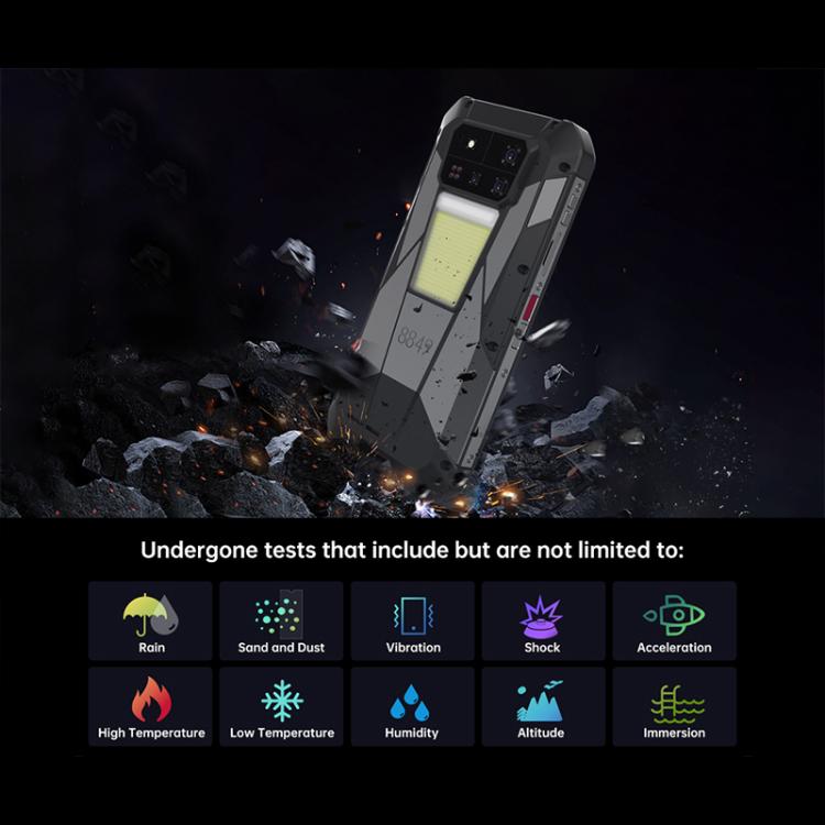 Unihertz Tank 4 Pro プロジェクター搭載タフネススマホ、16GB+512GB、ナイトビジョン、6.73インチ Android 13 Dimensity 8300 オクタコア、ネットワーク：5G、NFC、16GB+512GB