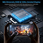 Unihertz Tank 4 Pro プロジェクター搭載タフネススマホ、16GB+512GB、ナイトビジョン、6.73インチ Android 13 Dimensity 8300 オクタコア、ネットワーク：5G、NFC、16GB+512GB