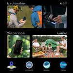 Oukitel WP56 耐衝撃スマートフォン、12GB+512GB、108MPカメラ、指紋認証、6.8インチ Android 15 MTK Dimensity 7050 オクタコア、NFC、OTG、ネットワーク：5G