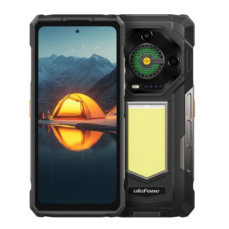 Ulefone Armor 33 耐衝撃スマートフォン、12GB+512GB、6.95インチ Android 15 MediaTek Helio G100 オクタコア、ネットワーク：4G、OTG、NFC、LEDライト、Armor 33