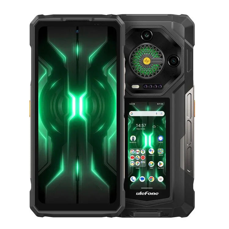 Ulefone Armor 33 Pro 耐衝撃スマートフォン、16GB+512GB、ナイトビジョン、6.95インチ + 3.4インチ デュアルスクリーン Android 14 MediaTek Dimensity 7300X オクタコア、ネットワーク：5G、OTG、NFC、Armor 33 Pro