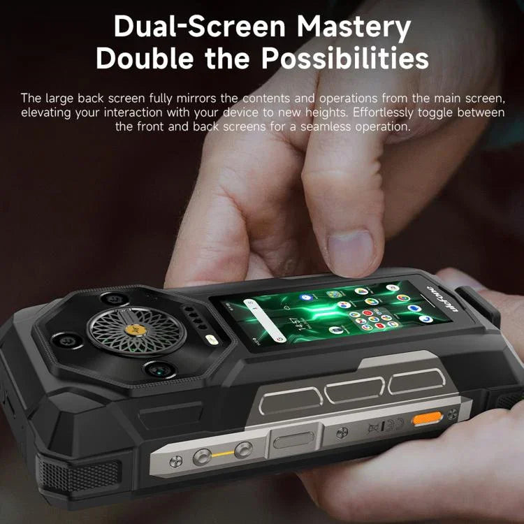 Ulefone Armor 33 Pro 耐衝撃スマートフォン、16GB+512GB、ナイトビジョン、6.95インチ + 3.4インチ デュアルスクリーン Android 14 MediaTek Dimensity 7300X オクタコア、ネットワーク：5G、OTG、NFC、Armor 33 Pro
