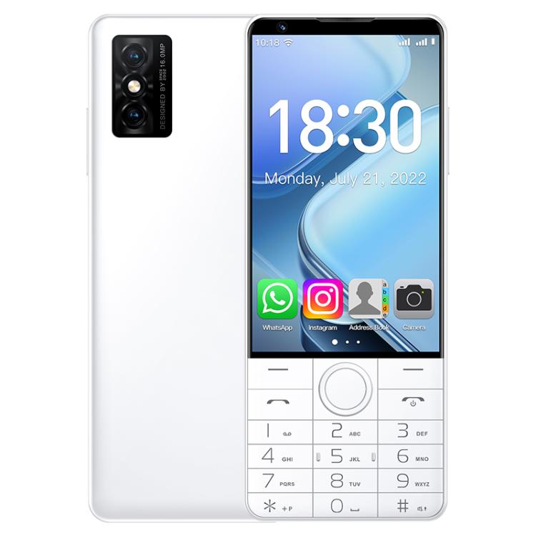 DOOV R70 キーパッドフォン、6GB+128GB、4インチ、Android 13、Mediatek MT6762 オクタコア、ネットワーク：4G、Googleストア対応、カメラ付き、カメラ付き