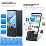 DOOV R70 キーパッドフォン、6GB+128GB、4インチ、Android 13、Mediatek MT6762 オクタコア、ネットワーク：4G、Googleストア対応、カメラなし、カメラなし