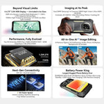 Blackview XPLORE 2、16GB+1TB、6.73インチ Android 15 Dimensity 8300 MT6897 オクタコア、ネットワーク：5G、OTG、NFC、XPLORE 2、16GB+1TB