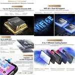 Blackview XPLORE 2、12GB+256GB、6.73インチ Android 15 Dimensity 8300 MT6897 オクタコア、ネットワーク：5G、OTG、NFC、XPLORE 2、12GB+256GB