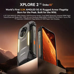 Blackview XPLORE 2、12GB+256GB、6.73インチ Android 15 Dimensity 8300 MT6897 オクタコア、ネットワーク：5G、OTG、NFC、XPLORE 2、12GB+256GB