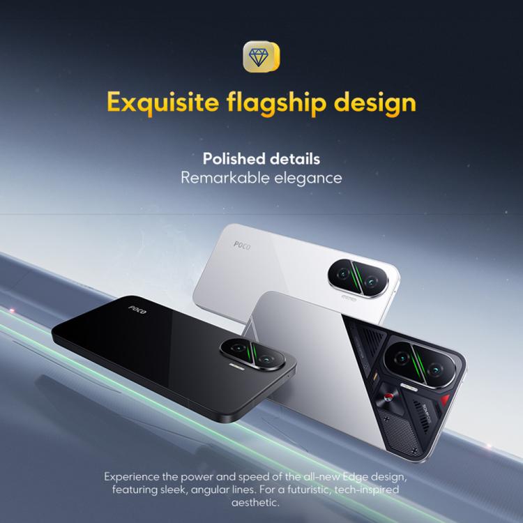 Xiaomi POCO F7 グローバル版、12GB+256GB、画面内指紋認証、6.83インチ Xiaomi HyperOS 2 Snapdragon 8s Gen 4 オクタコア、NFC、ネットワーク：5G、12GB+256GB