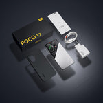 Xiaomi POCO F7 グローバル版、12GB+256GB、画面内指紋認証、6.83インチ Xiaomi HyperOS 2 Snapdragon 8s Gen 4 オクタコア、NFC、ネットワーク：5G、12GB+256GB