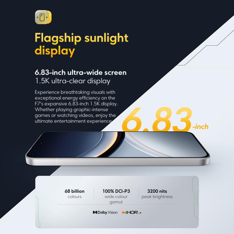 Xiaomi POCO F7 グローバル版、12GB+256GB、画面内指紋認証、6.83インチ Xiaomi HyperOS 2 Snapdragon 8s Gen 4 オクタコア、NFC、ネットワーク：5G、12GB+256GB