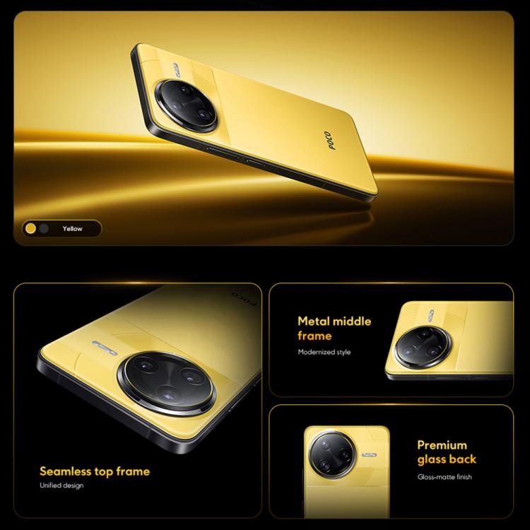 Xiaomi POCO F7 Ultra グローバル版、12GB+256GB、画面内指紋認証、6.67インチ Xiaomi HyperOS 2 Snapdragon 8 Elite オクタコア、NFC、ネットワーク：5G、12GB+256GB
