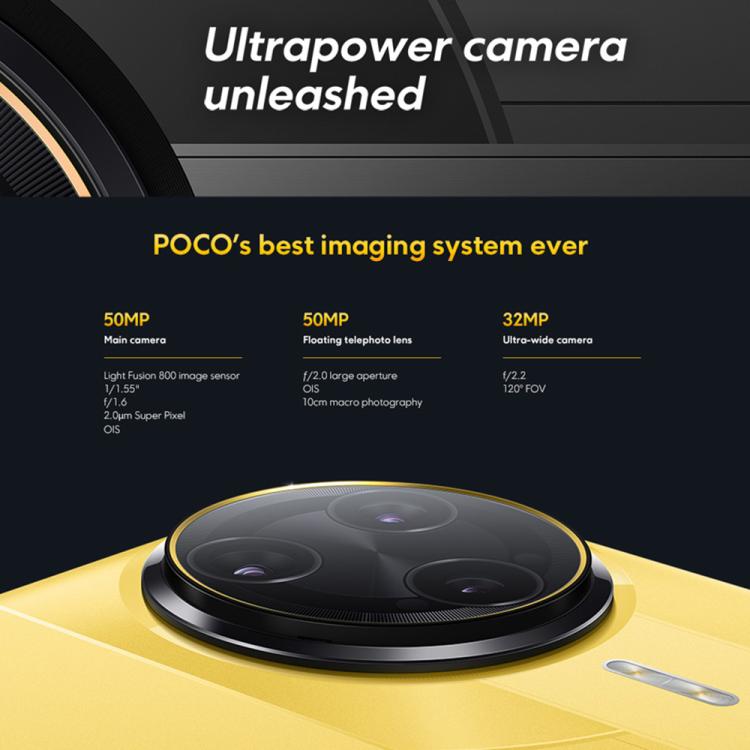 Xiaomi POCO F7 Ultra グローバル版、12GB+256GB、画面内指紋認証、6.67インチ Xiaomi HyperOS 2 Snapdragon 8 Elite オクタコア、NFC、ネットワーク：5G、12GB+256GB