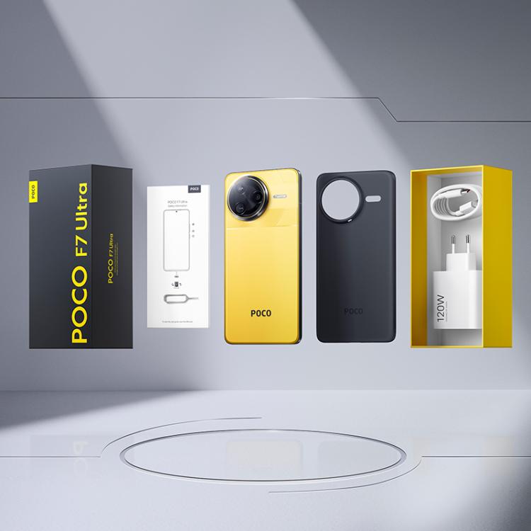 Xiaomi POCO F7 Ultra グローバル版、12GB+256GB、画面内指紋認証、6.67インチ Xiaomi HyperOS 2 Snapdragon 8 Elite オクタコア、NFC、ネットワーク：5G、12GB+256GB