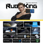 Ulefone RugKing、8GB+256GB、IP68/IP69K タフネススマホ、5.99インチ、Android 15、Unisoc T7255 オクタコア、ネットワーク：4G、NFC、OTG、RugKing、8GB+256GB