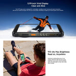 Ulefone RugKing、8GB+256GB、IP68/IP69K タフネススマホ、5.99インチ、Android 15、Unisoc T7255 オクタコア、ネットワーク：4G、NFC、OTG、RugKing、8GB+256GB