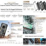 Blackview XPLORE 2 プロジェクター、ナイトビジョン、16GB+1TB、6.73インチ Android 15 Dimensity 8300 MT6897 オクタコア、ネットワーク：5G、OTG、NFC、XPLORE 2 プロジェクター、16GB+1TB