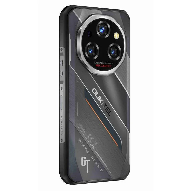 Oukitel WP62 ラギッドフォン、12GB+512GB、108MPカメラ、指紋認証、6.6インチ Android 15 MediaTek Dimensity 7025 オクタコア、NFC、OTG、ネットワーク：5G、12GB+512GB