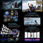 HOTWAV Hyper 8 Pro ラギッドフォン、12GB+512GB、6.6インチ Android 15 MediaTek MT8791 Dimensity 7050 オクタコア、ネットワーク：5G、OTG、NFC、Hyper 8 Pro