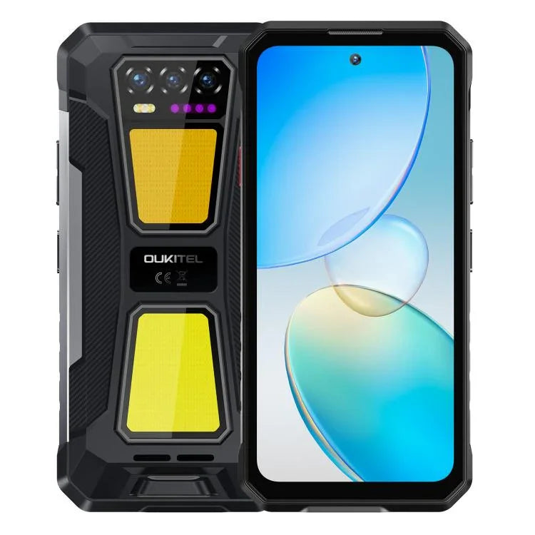Oukitel WP58 Pro 頑丈スマートフォン、8GB+512GB、側面指紋認証、6.7インチ Android 15 UMS9621S オクタコア、NFC、OTG、ネットワーク：5G、8GB+512GB