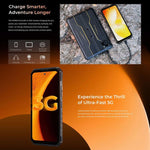 Oukitel WP58 Pro 頑丈スマートフォン、8GB+512GB、側面指紋認証、6.7インチ Android 15 UMS9621S オクタコア、NFC、OTG、ネットワーク：5G、8GB+512GB