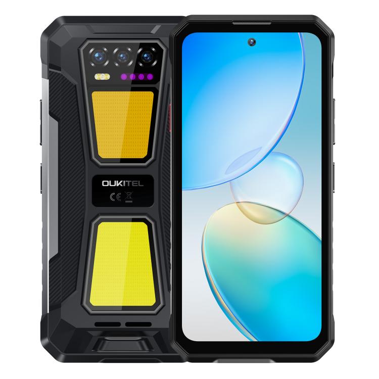 Oukitel WP58 Pro 頑丈スマホ、8GB+256GB、側面指紋認証、6.7インチ Android 15 UMS9621S オクタコア、NFC、OTG、ネットワーク：5G、8GB+256GB