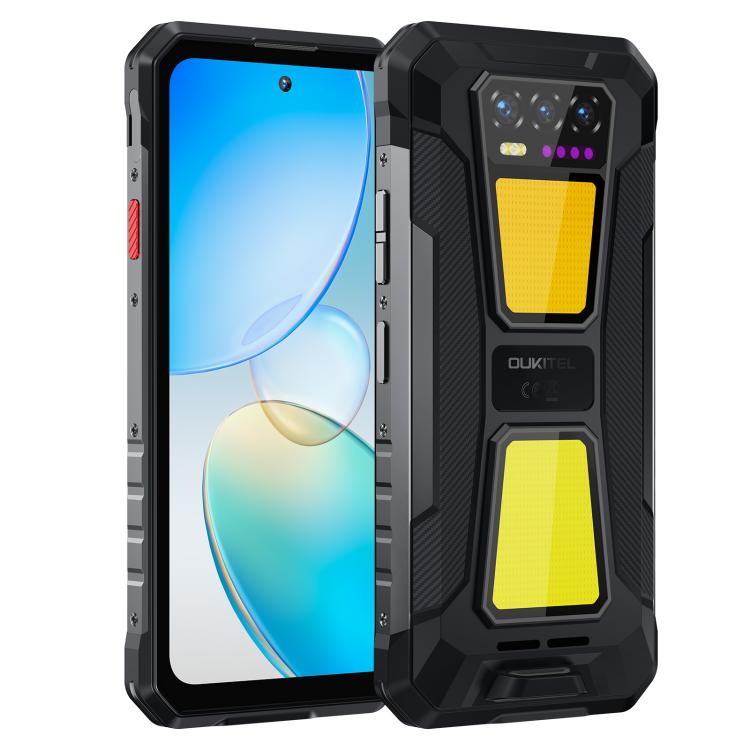 Oukitel WP58 Pro 頑丈スマホ、8GB+256GB、側面指紋認証、6.7インチ Android 15 UMS9621S オクタコア、NFC、OTG、ネットワーク：5G、8GB+256GB
