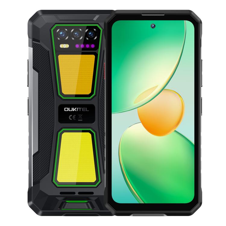 Oukitel WP58 Pro 頑丈スマホ、8GB+256GB、側面指紋認証、6.7インチ Android 15 UMS9621S オクタコア、NFC、OTG、ネットワーク：5G、8GB+256GB