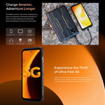Oukitel WP58 Pro 頑丈スマホ、8GB+256GB、側面指紋認証、6.7インチ Android 15 UMS9621S オクタコア、NFC、OTG、ネットワーク：5G、8GB+256GB