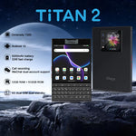 Unihertz Titan 2 QWERTY物理キーボードスマホ、12GB+512GB、指紋認証、4.5インチ＋2インチ Android 15 Dimensity 7300 5G オクタコア、ネットワーク：5G、NFC、OTG