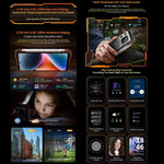 Blackview XPLORE 1、12GB+256GB、6.78インチ Android 15 Dimensity 7050 MT8791V/HZA オクタコア、ネットワーク：5G、OTG、NFC、XPLORE 1 12GB+256GB