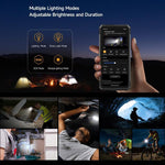 Ulefone Armor 34 Pro+ プロジェクター付き、16GB+512GB、ナイトビジョン、IP68/IP69K 頑丈スマートフォン、6.95インチ Android 15 MediaTek Dimensity 7400X オクタコア、ネットワーク：5G、NFC、OTG、Armor 34 Pro+