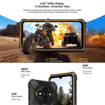 Ulefone RugKing 3 Pro、8GB+128GB、IP68/IP69K 頑丈スマホ、6.56インチ Android 15 Unisoc T7250 オクタコア、ネットワーク：4G、NFC、OTG、RugKing 3 Pro、RugKing 3 Pro、8GB+128GB