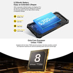 Ulefone RugKing 3 Pro、8GB+128GB、IP68/IP69K 頑丈スマホ、6.56インチ Android 15 Unisoc T7250 オクタコア、ネットワーク：4G、NFC、OTG、RugKing 3 Pro、RugKing 3 Pro、8GB+128GB