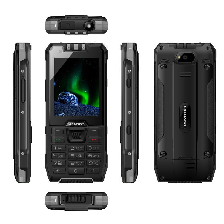 HAMTOD H6 頑丈スマートフォン、3GB+32GB、2.83インチ Android 11 UNISOC SC9832E クアッドコア、ネットワーク：4G、VoLTE、SOS