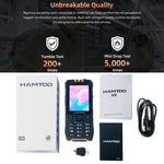 HAMTOD H6 頑丈スマートフォン、3GB+32GB、2.83インチ Android 11 UNISOC SC9832E クアッドコア、ネットワーク：4G、VoLTE、SOS