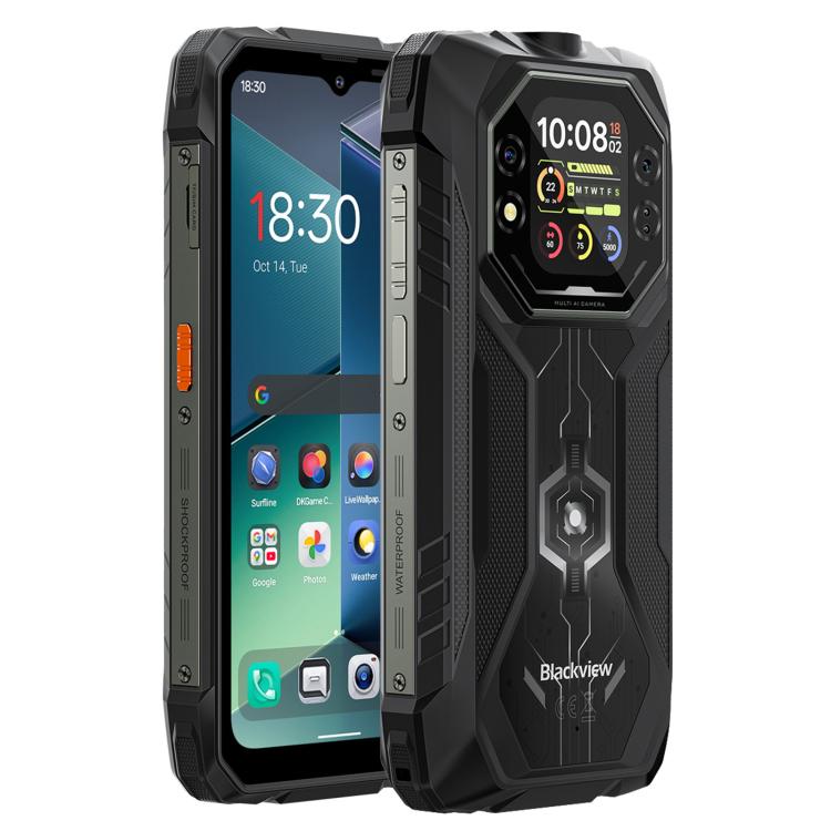 Blackview ROCK 1 頑丈スマホ、8GB+256GB、6.56インチ Android 16 MT6769V/CB Helio G81 オクタコア、ネットワーク：4G、OTG、NFC、ROCK 1 8GB+256GB
